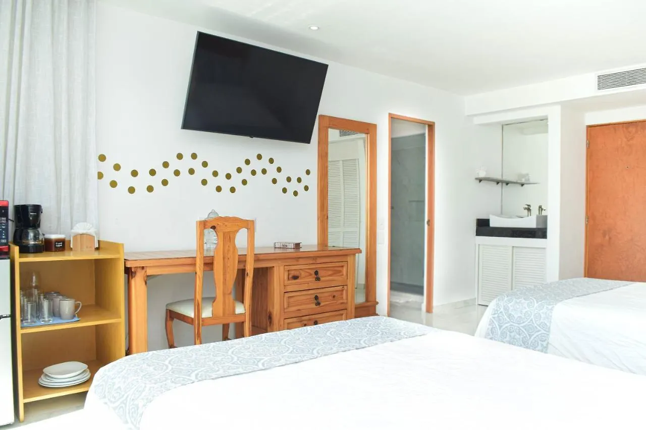 Estudio 1A Sobre Hermosa Playa, Excelente Opcion Cancun