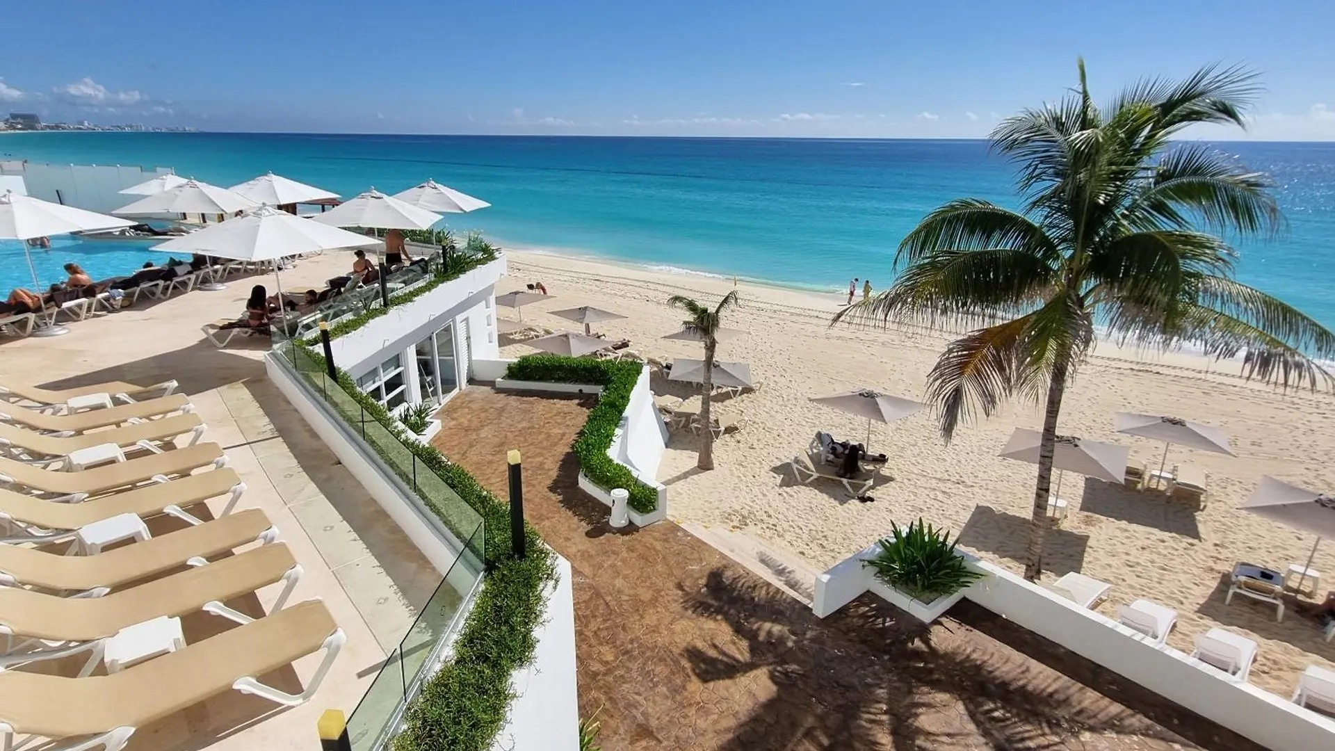 Estudio 1A Sobre Hermosa Playa, Excelente Opcion Cancun Apartment