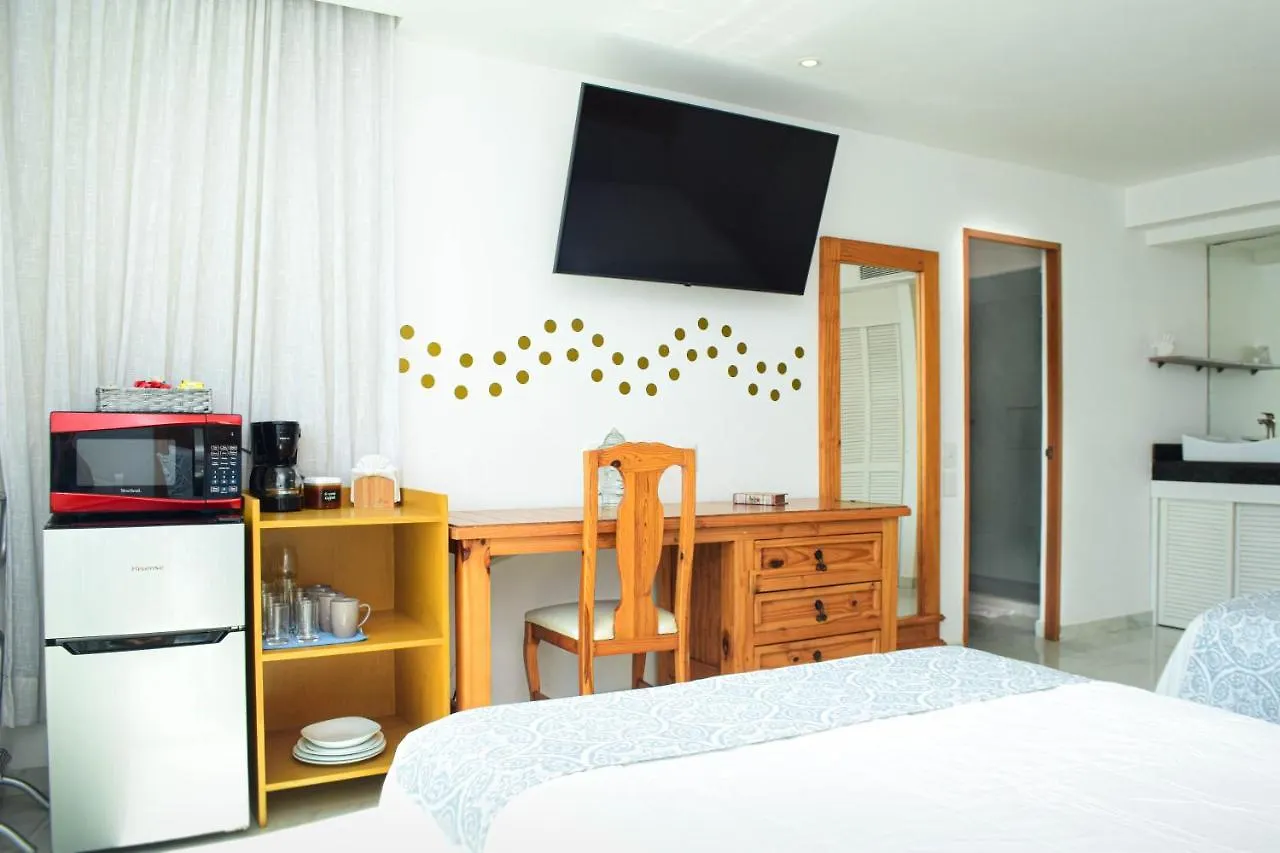 Estudio 1A Sobre Hermosa Playa, Excelente Opcion 坎昆